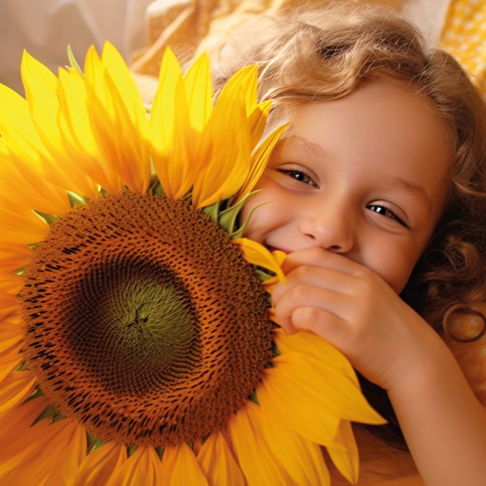 medium-shot-girl-with-sunflowers